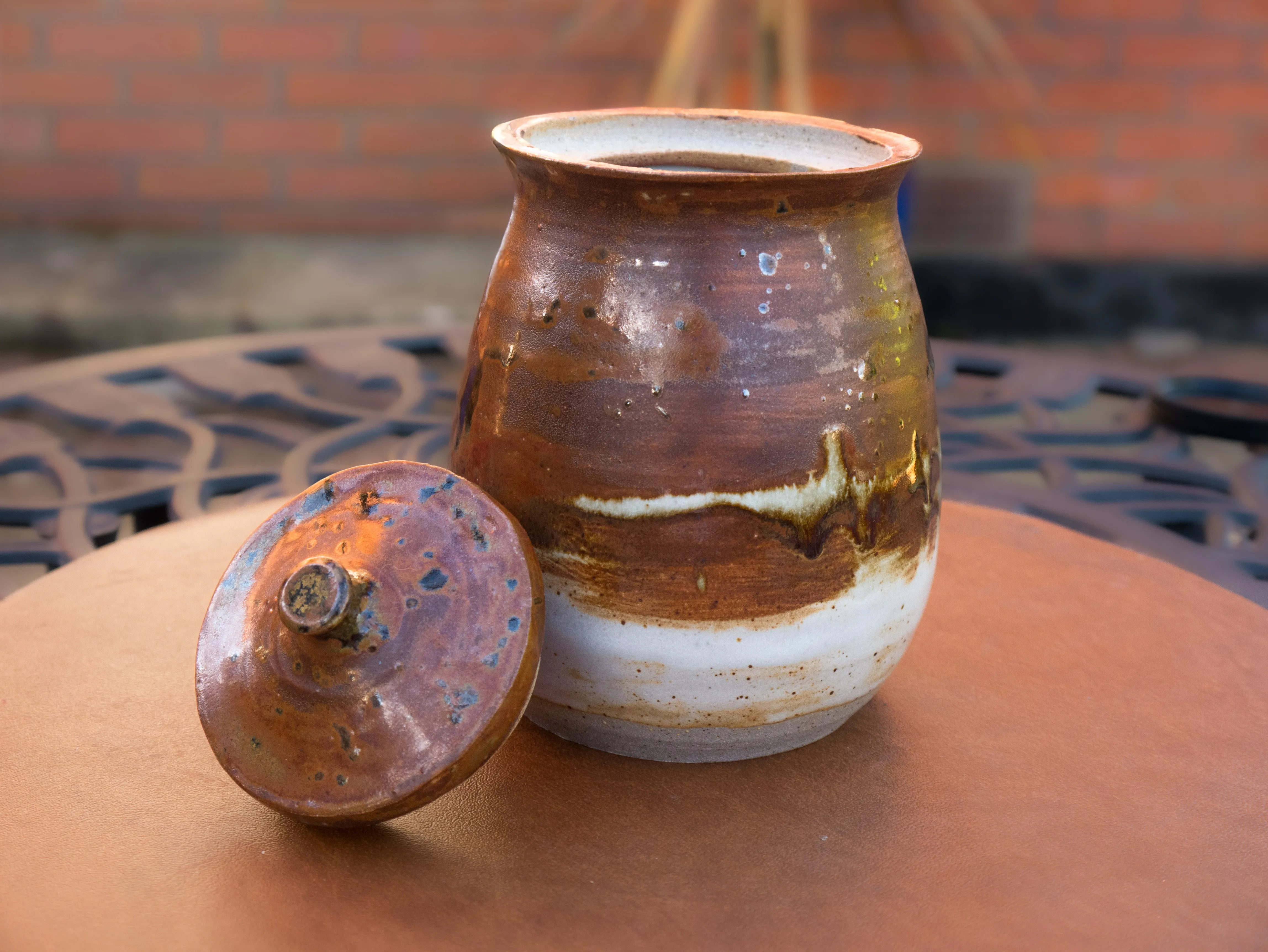 Wild clay container